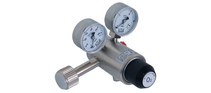 Two-stage pressure regulator for variable working pressures