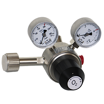 Single-stage pressure regulator for variable working pressures Single-stage pressure regulator for variable working pressures